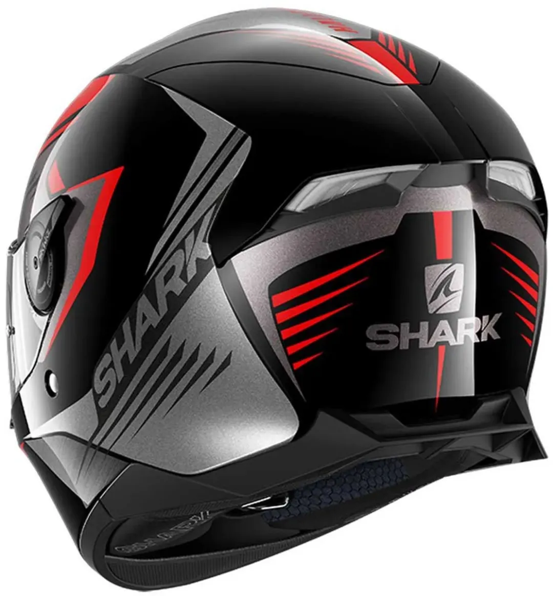 Shark Skwal 2.2 Hallder Motorhelm - XL - Rood