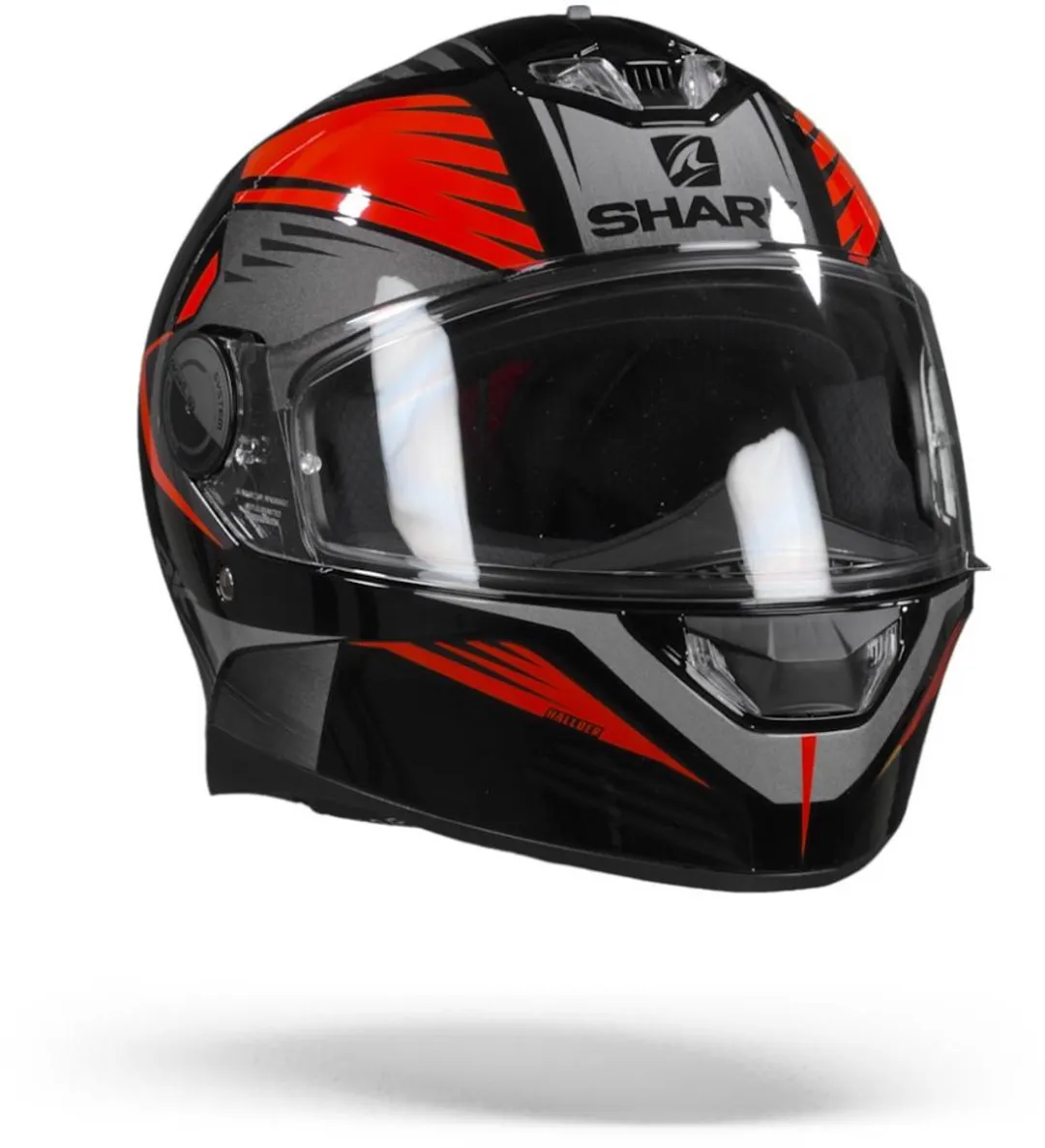 Shark Skwal 2.2 Hallder Motorhelm - XL - Rood - afbeelding 6 van 6