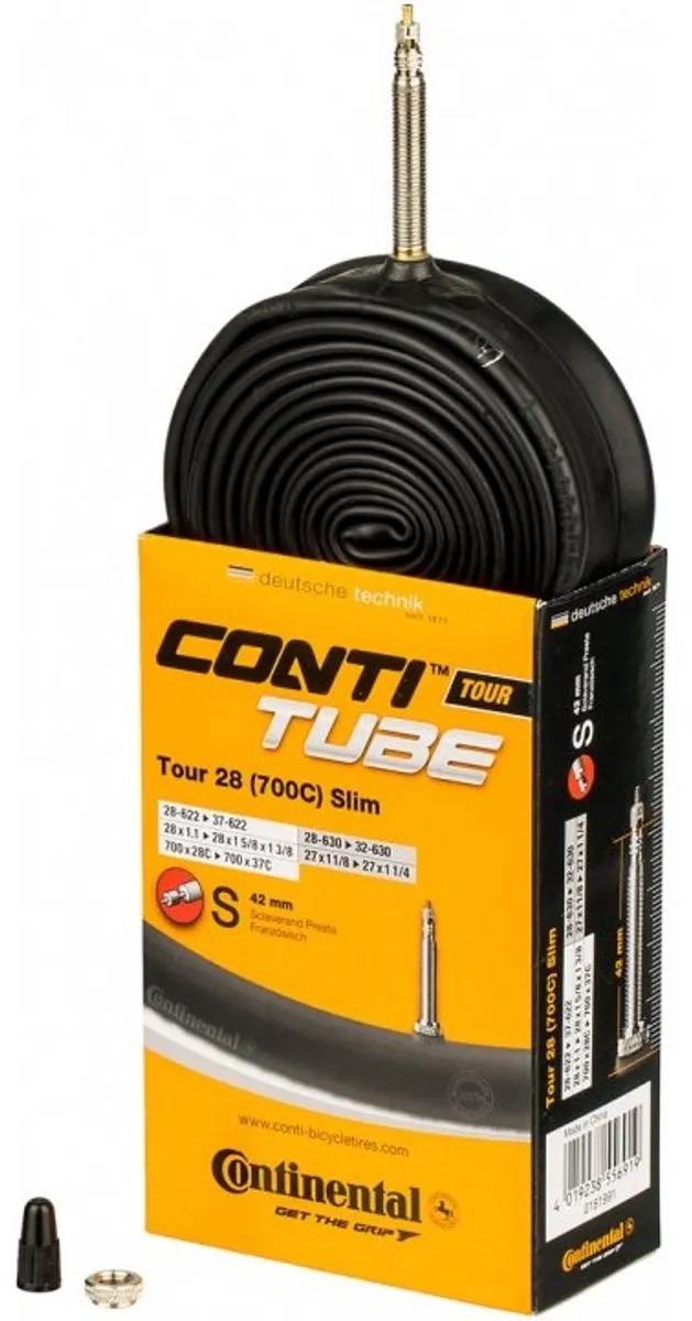 Continental Tour 28 Slim Binnenband 37-622 - Autovalve - Meerkleurig