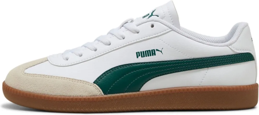 PUMA 9-T 398174 14 Sportschoenen - Wit/ Groen - Maat 43