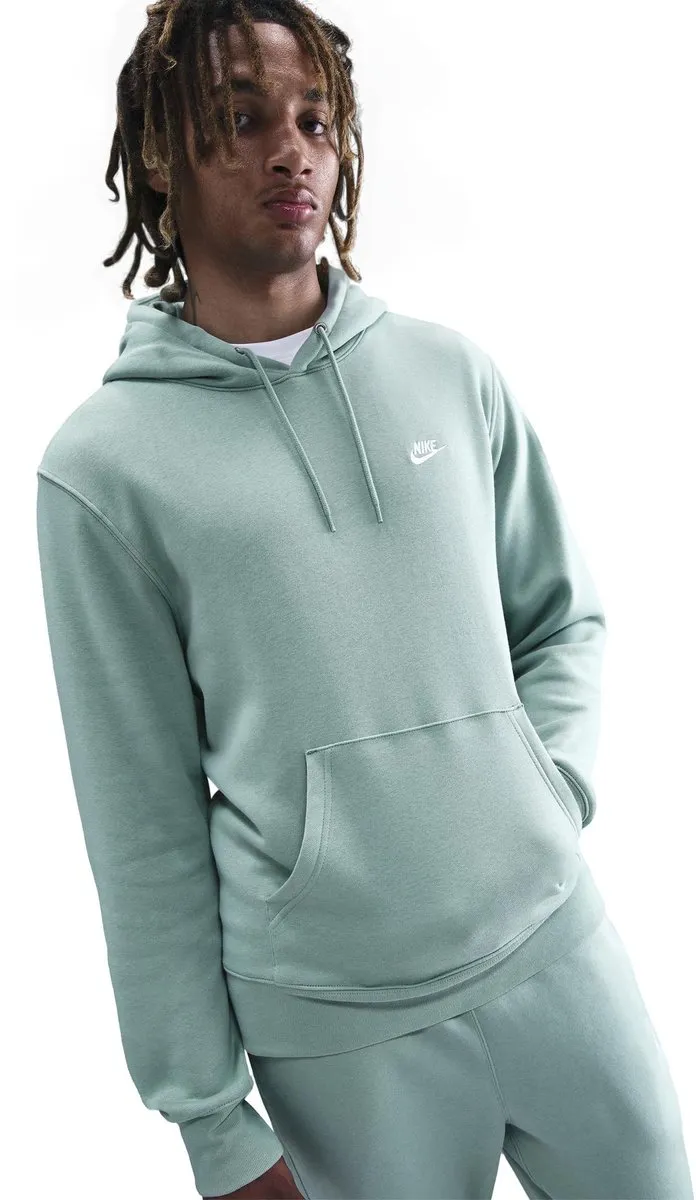 Nike Club Hoodie Heren - S - FN3859-017 - Lichtblauw