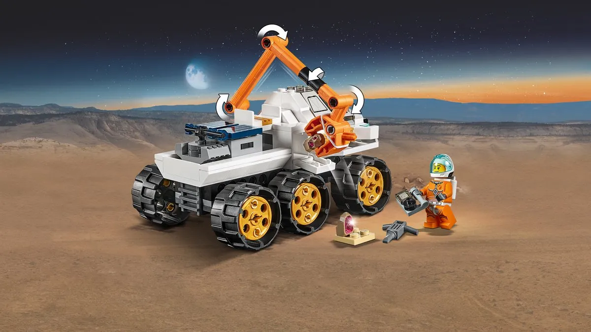 LEGO City Ruimtevaart Testrit Rover 60225 - Multikleur - afbeelding 6 van 6