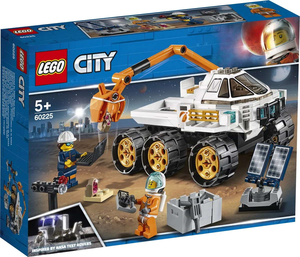 LEGO City Ruimtevaart Testrit Rover 60225