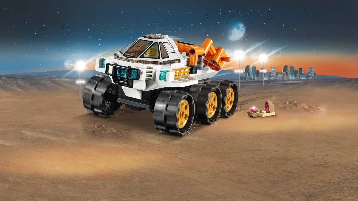 LEGO City Ruimtevaart Testrit Rover 60225 - Multikleur
