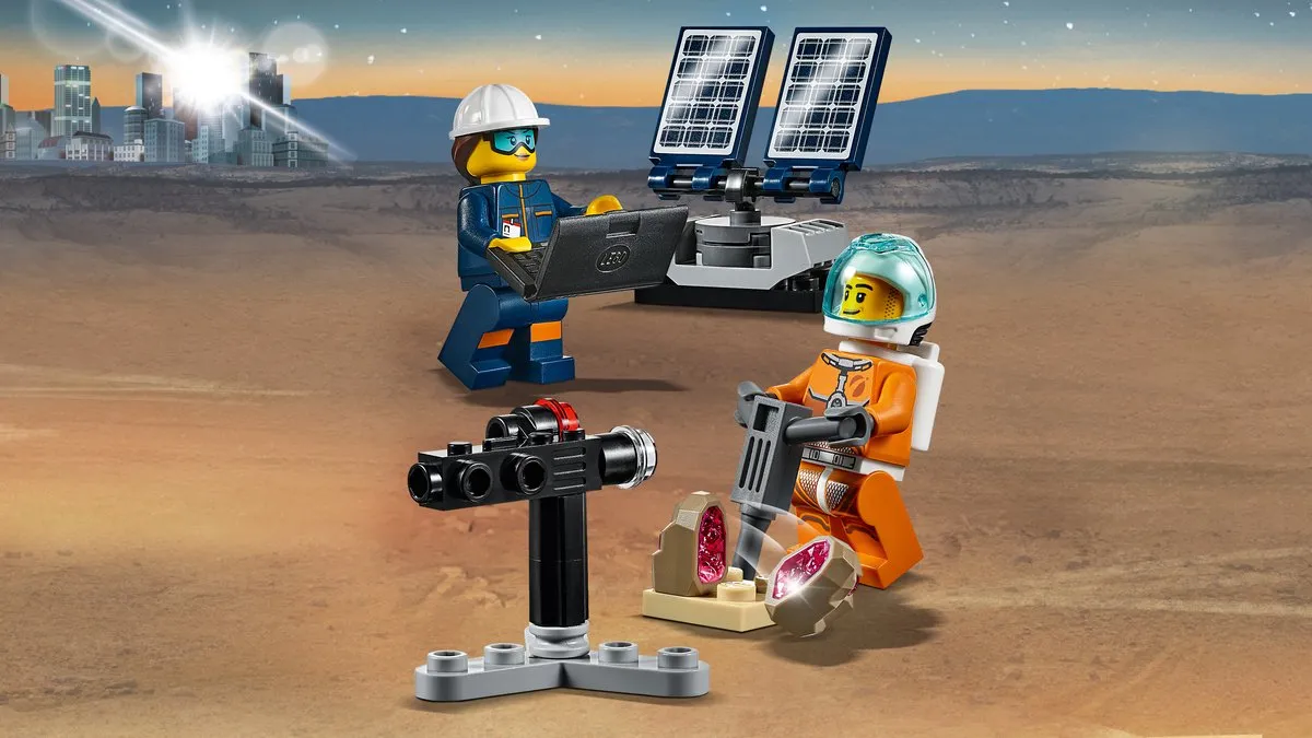 LEGO City Ruimtevaart Testrit Rover 60225 - Multikleur