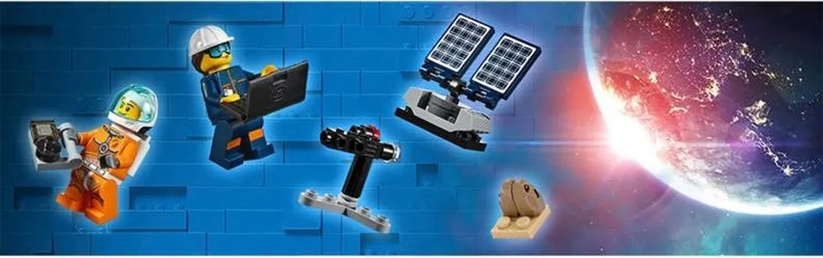 LEGO City Ruimtevaart Testrit Rover 60225 - Multikleur