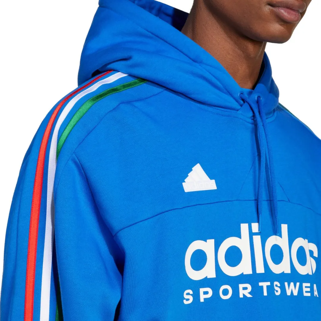 adidas House of Tiro Hoodie - Maat L - Blauw