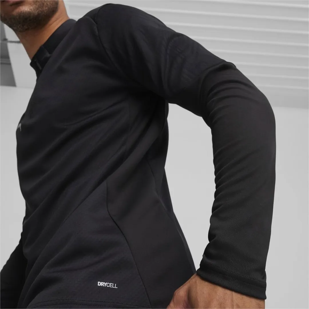 PUMA Teamfinal Training 1/4 Zip T-shirt M - Zwart