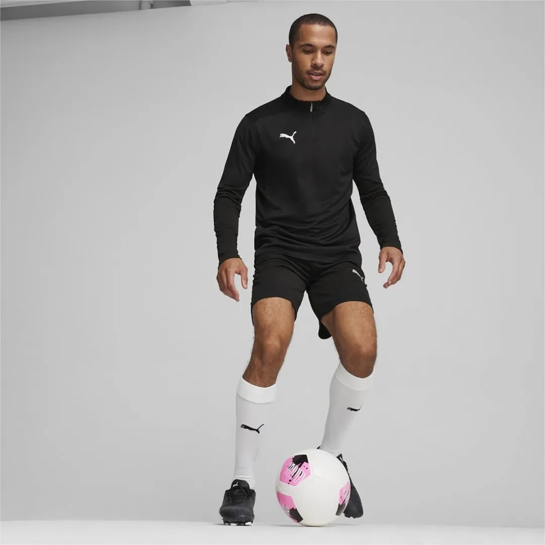 PUMA Teamfinal Training 1/4 Zip T-shirt M - Zwart
