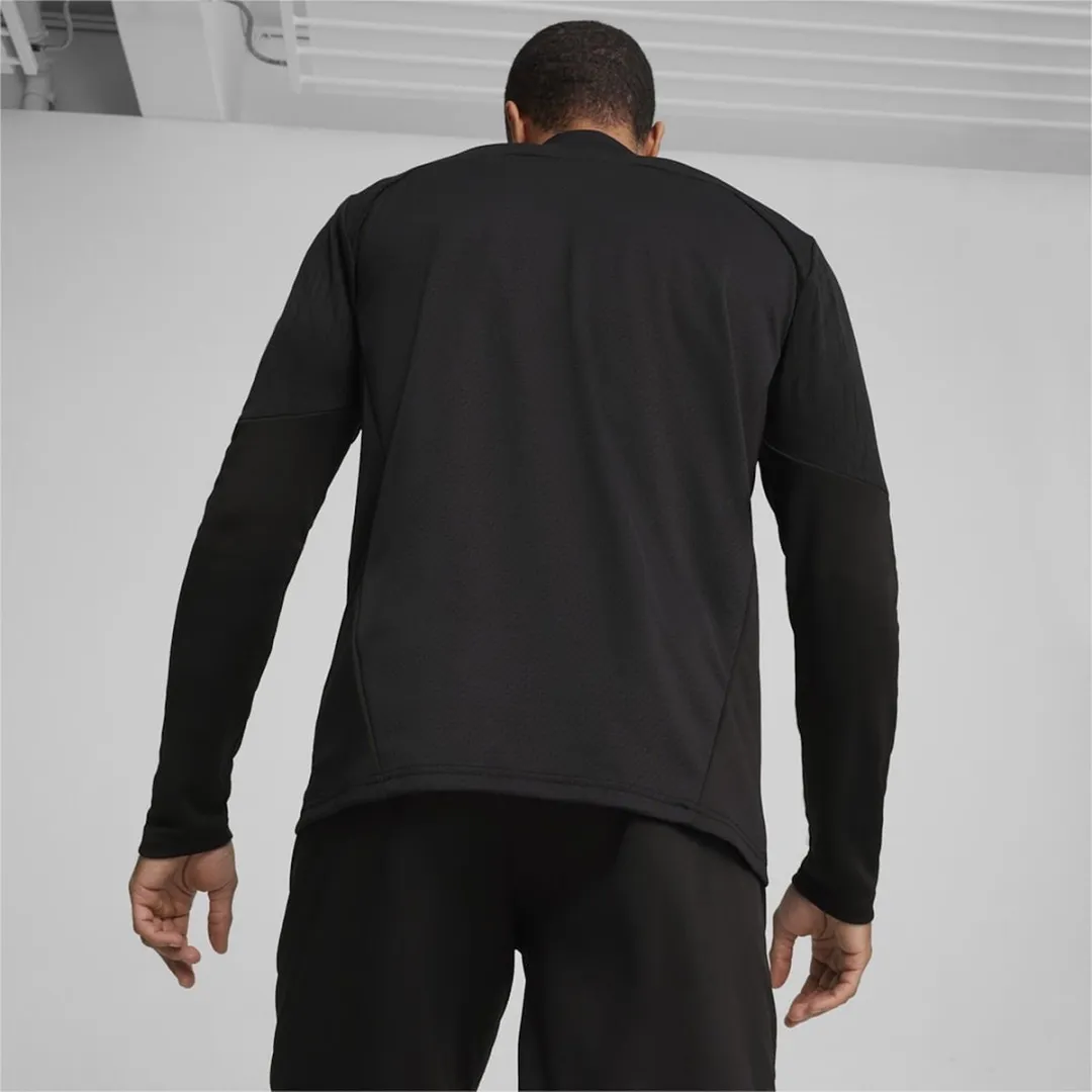 PUMA Teamfinal Training 1/4 Zip T-shirt M - Zwart