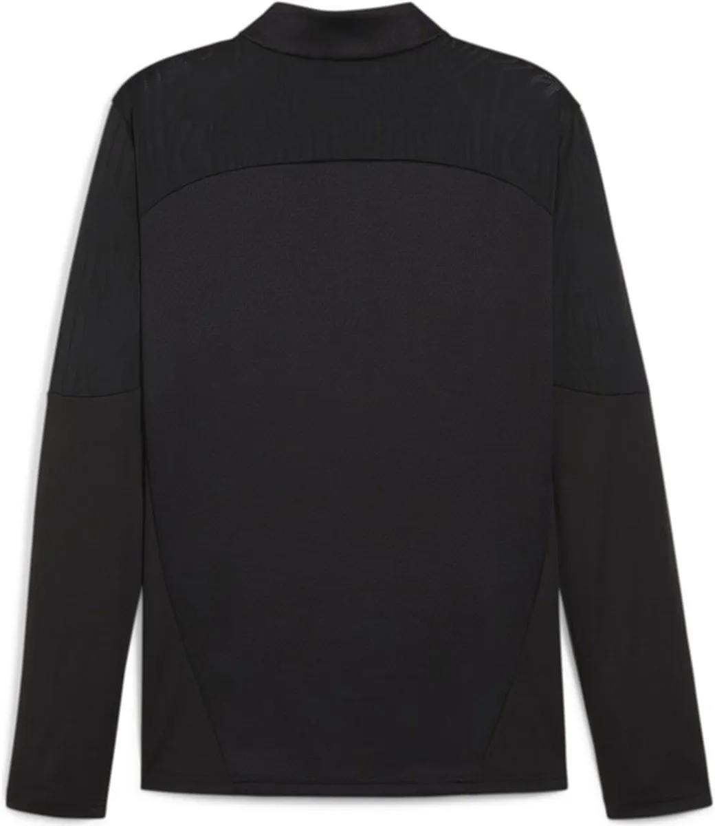 PUMA Teamfinal Training 1/4 Zip T-shirt M - Zwart - afbeelding 6 van 6