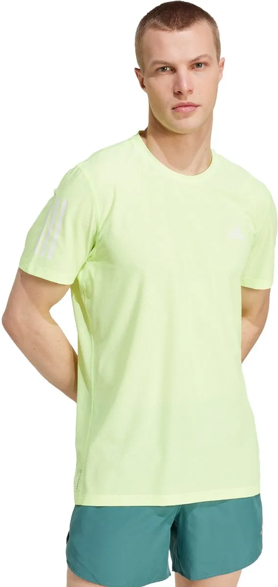 Adidas Performance Own The Run T-shirt KC2221 - Geel - XL