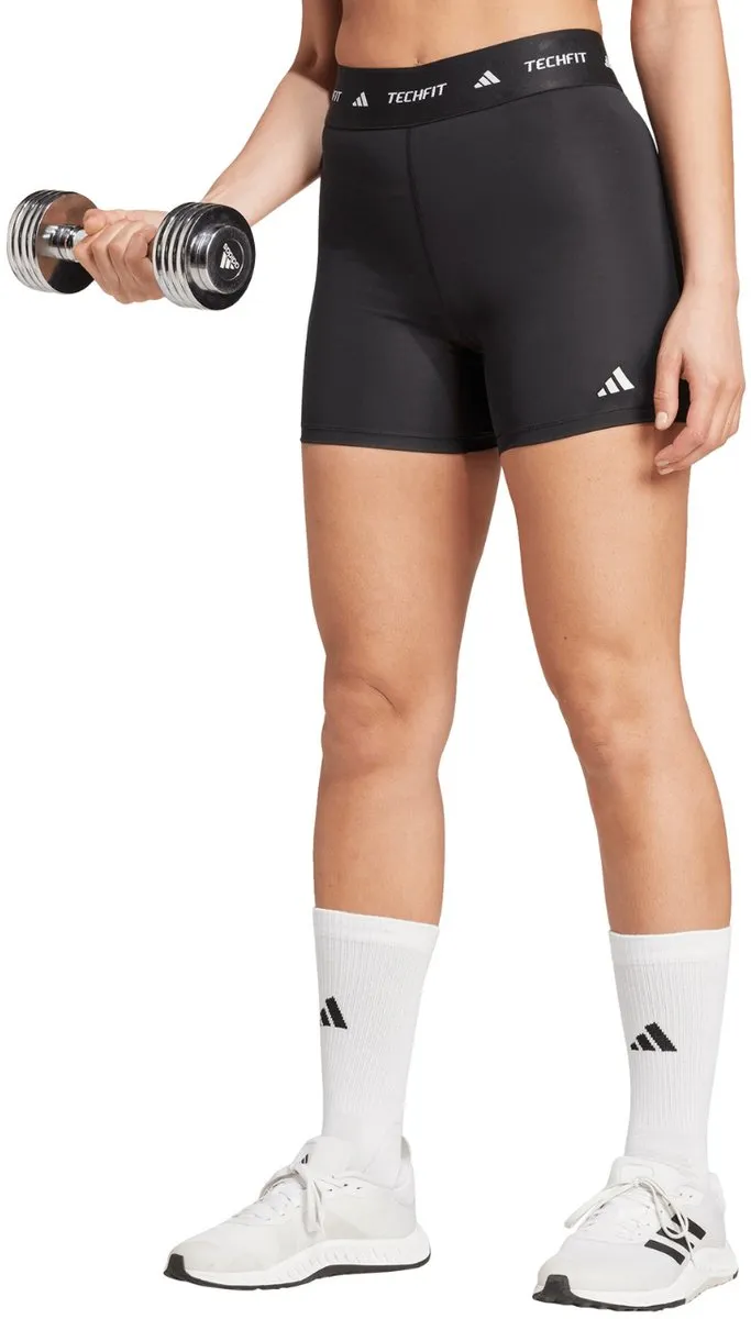 Adidas Performance Techfit Korte Legging IT2275 - XS - Zwart