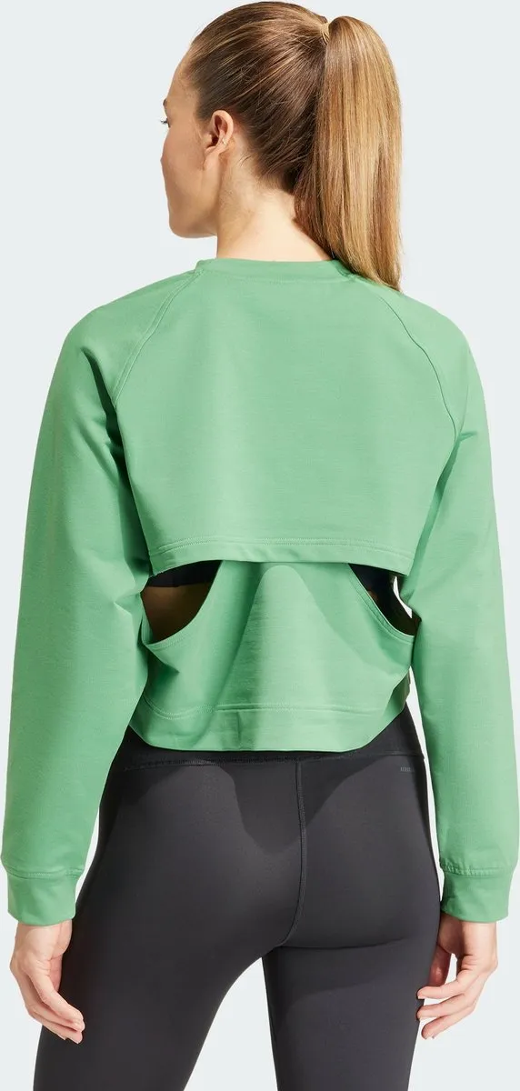 adidas Performance Power Hidden Racerback Cover-up IT9198 - Groen