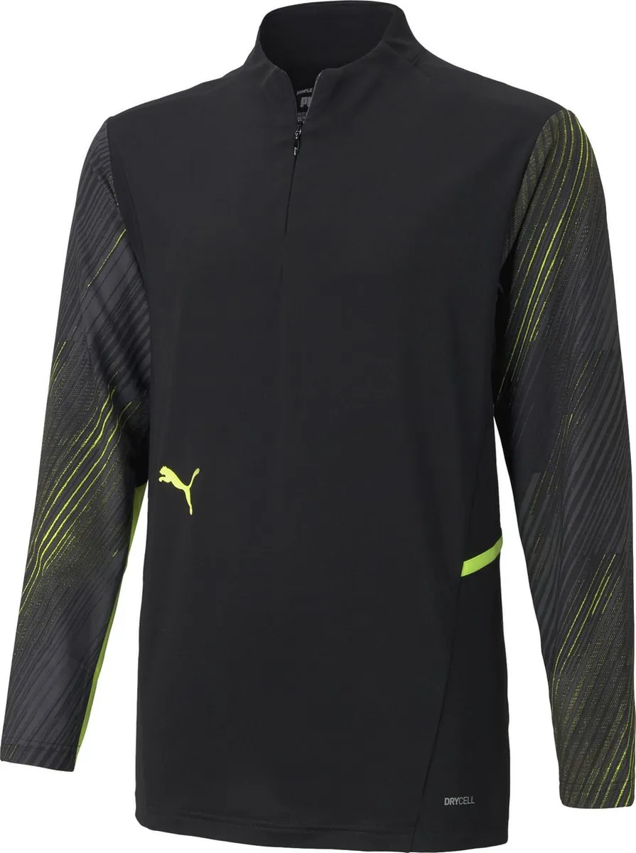 PUMA individualCUP Training Sporttrui 164 - Grijs/Wit/Rood