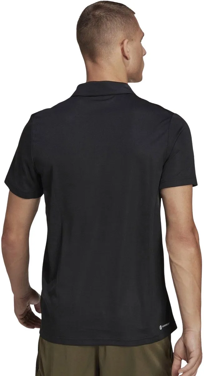 Adidas Performance Train Essentials Poloshirt IB8103 - Heren M - Zwart