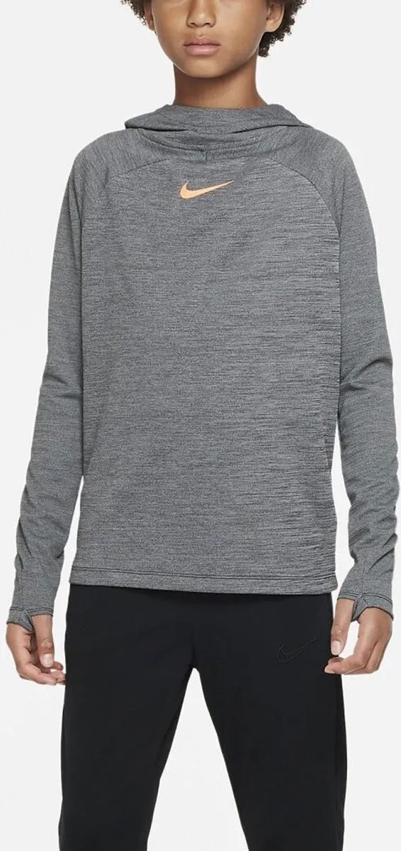 Nike Dri-FIT Academy Hoodie Junior - Maat 128 - Grijs