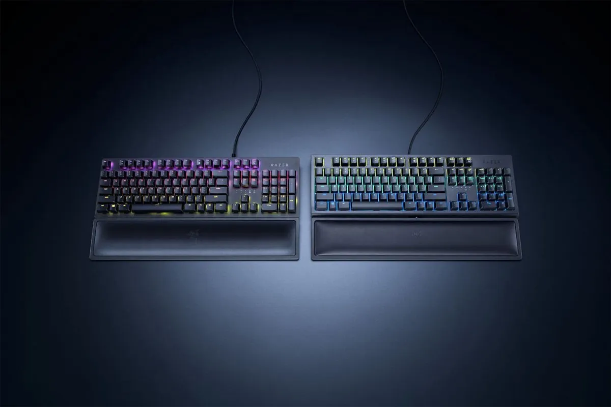 Razer Ergonomische Polssteun Toetsenbord RC21-01470200-R3M1 - Groot - Zwart