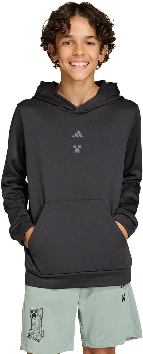 Adidas Minecraft Training Hoodie KA0232 - Kinderen 128 - Zwart
