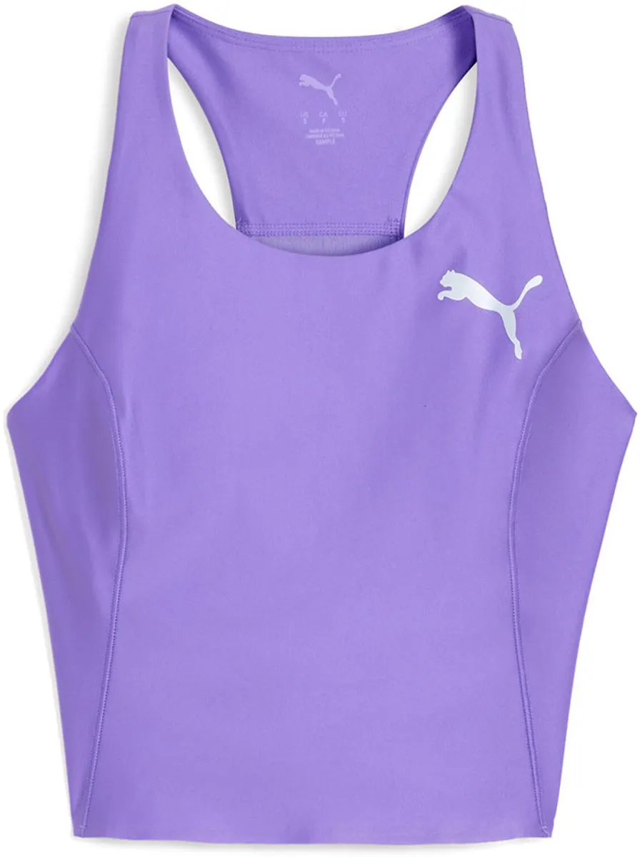 PUMA Raceday Ultraform Mouwloos T-shirt - Paars M