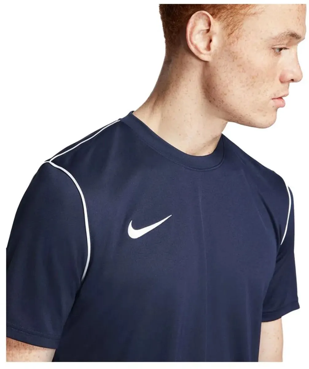Nike Dri-FIT Park Shirt - Obsidiaan/Wit - S