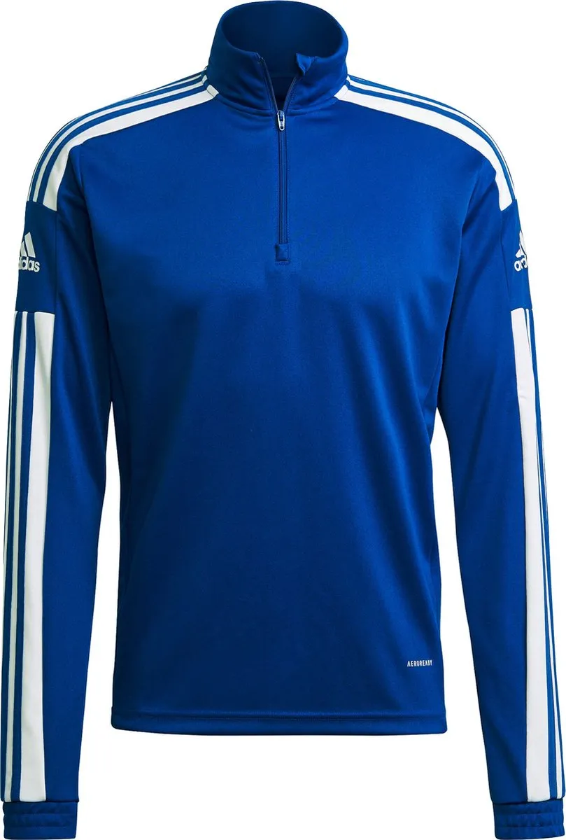 Adidas Squadra 21 Trainingssweater Heren M - Blauw/Wit