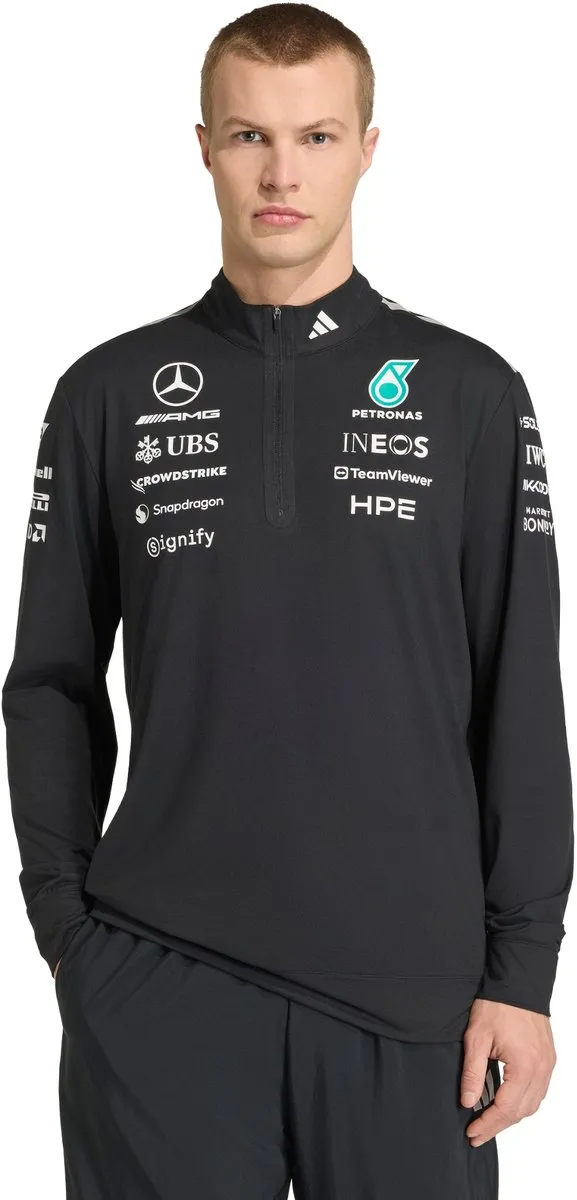 adidas Performance AMG Petronas F1 Engineers Sweatshirt - Zwart