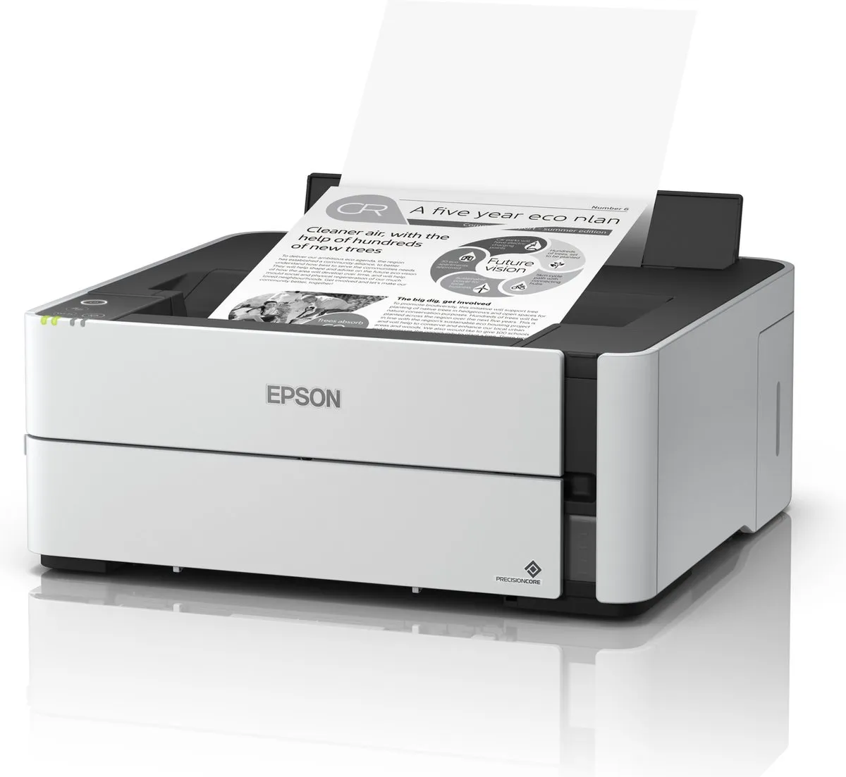 Epson EcoTank M1180 C11CG94402 Inkjetprinter - A4 - 1200x2400 DPI - Zwart