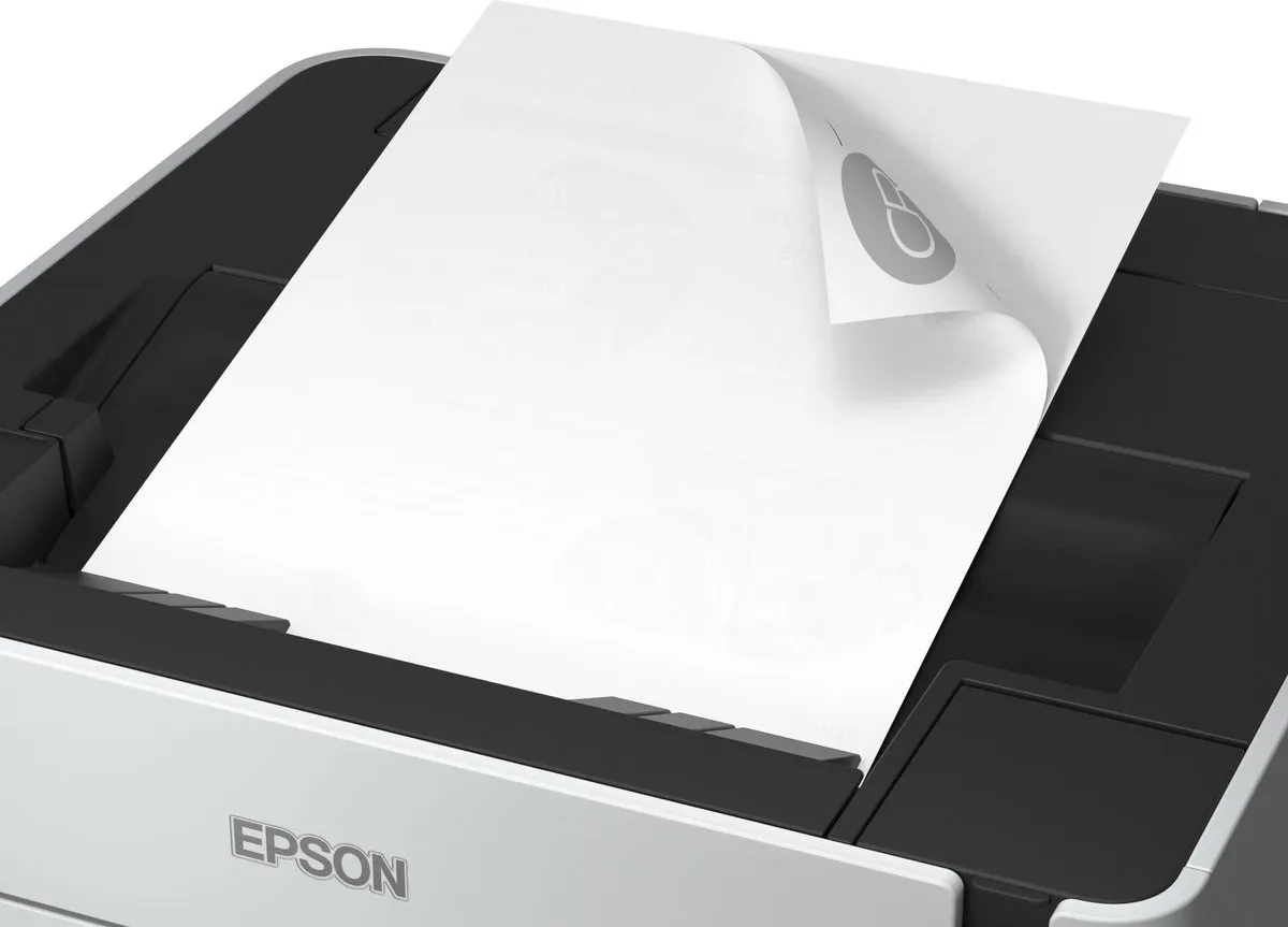 Epson EcoTank M1180 C11CG94402 Inkjetprinter - A4 - 1200x2400 DPI - Zwart