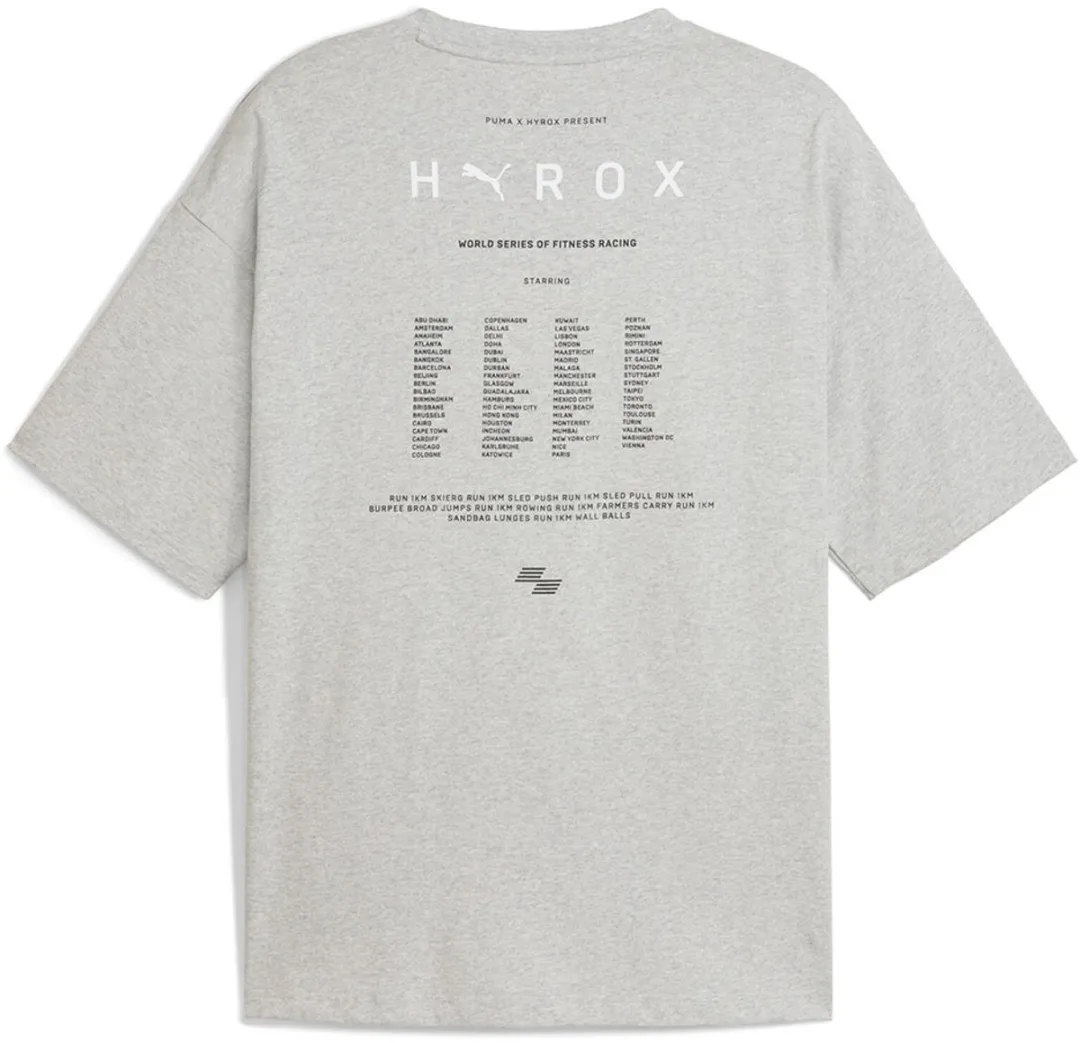 PUMA X Hyrox T-shirt - Grijs - 2XL