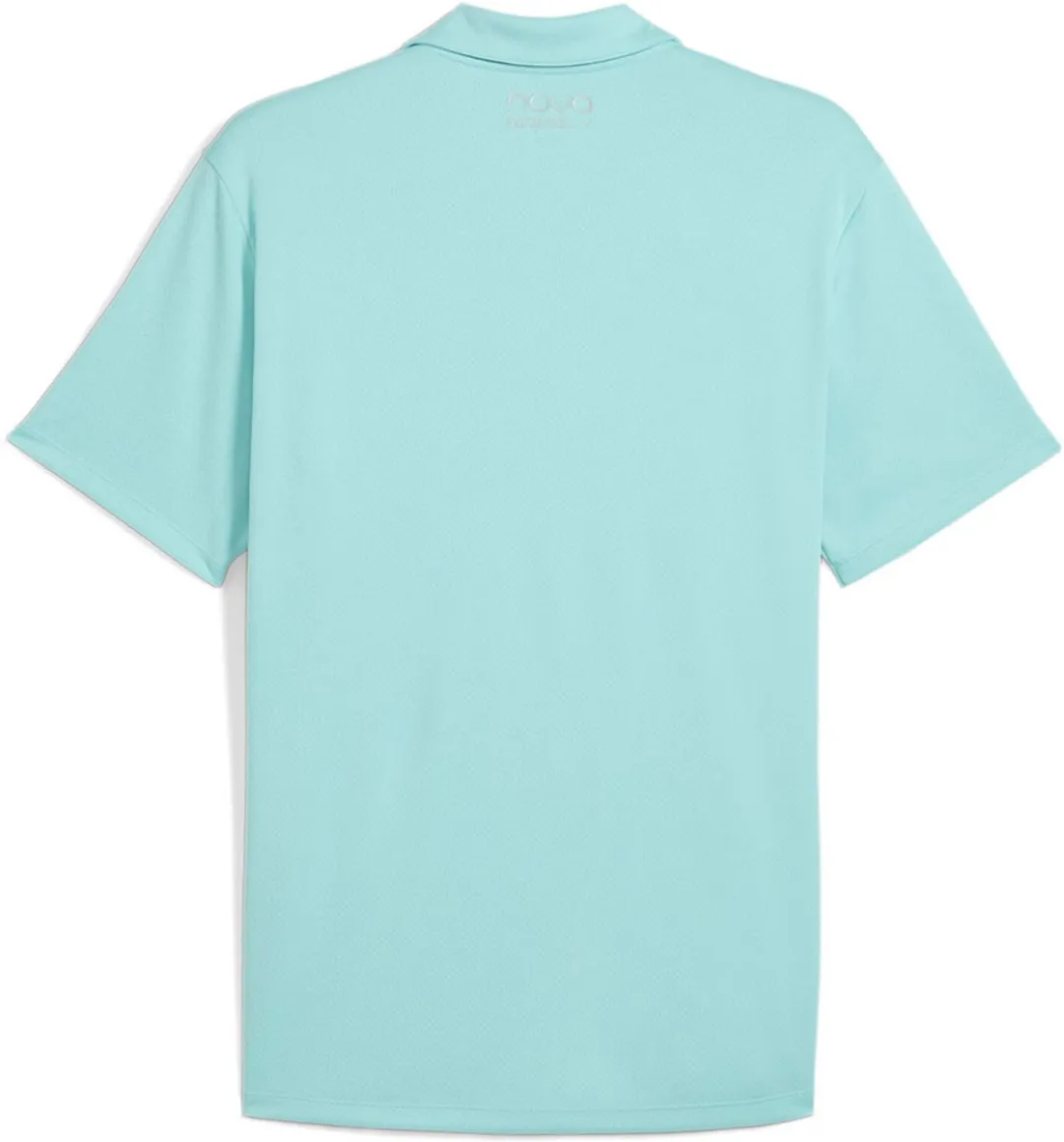 PUMA Individual Korte Mouw Poloshirt - XS - Blauw