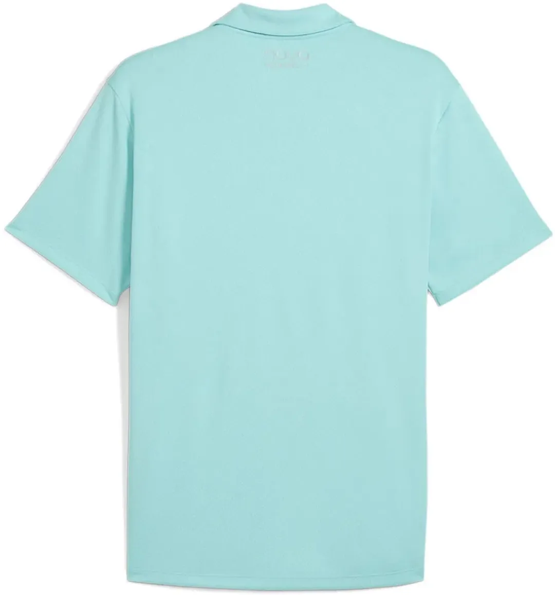 PUMA Individual Korte Mouw Poloshirt - XS - Blauw
