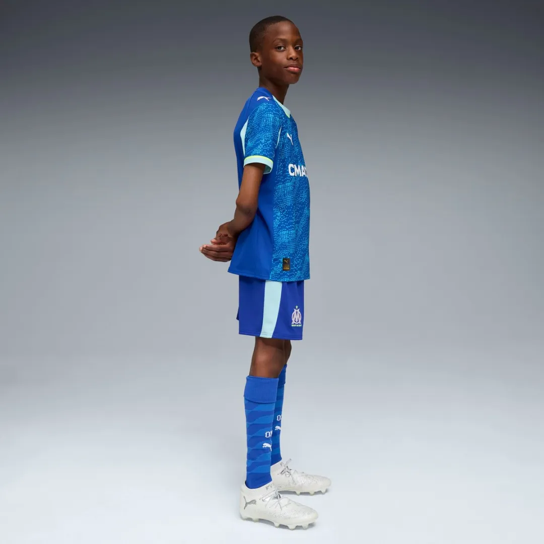 PUMA OM Blocking Korte Broek - 8 jaar - Blauw