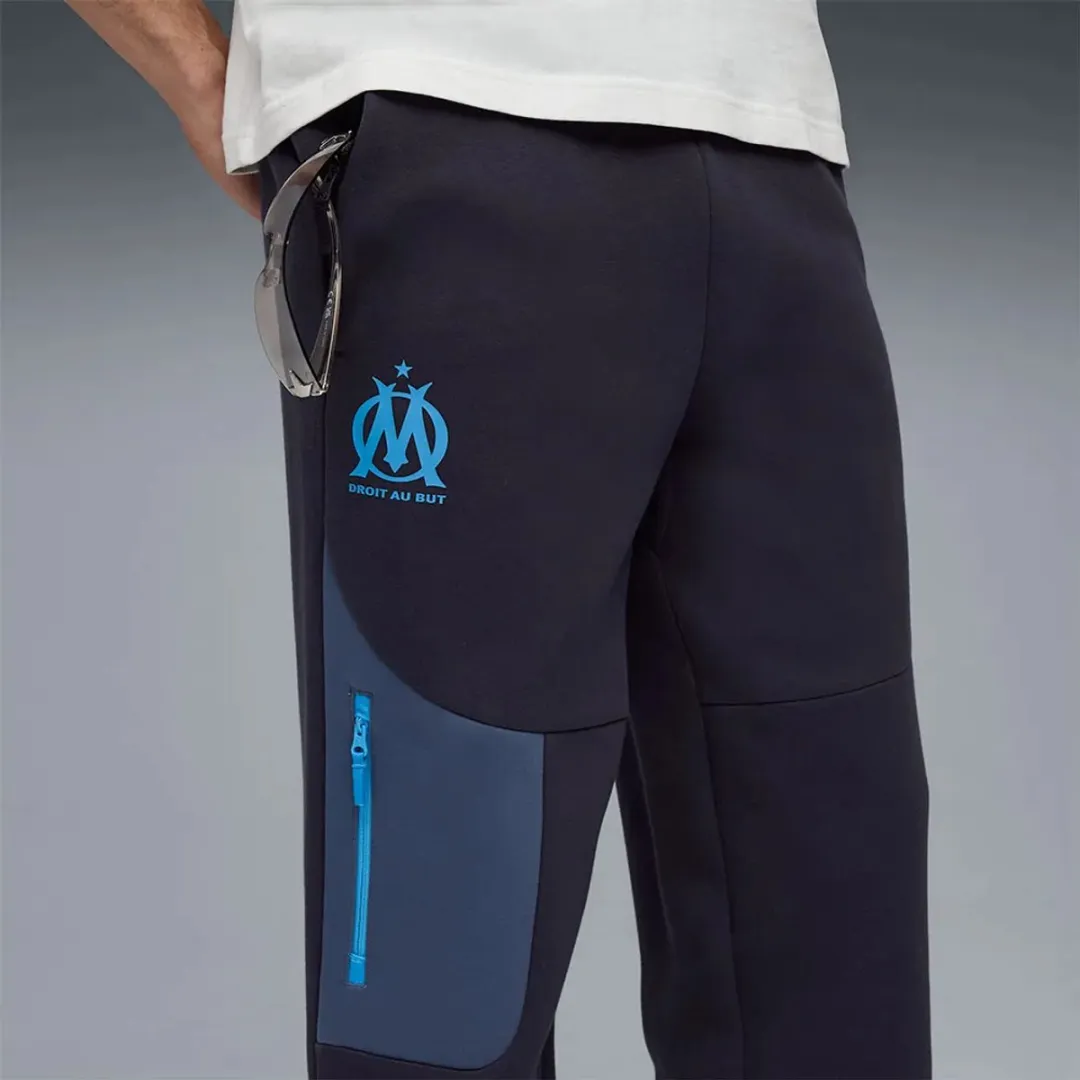 PUMA Olympique Marseille Tech Trainingsbroek L - New Navy