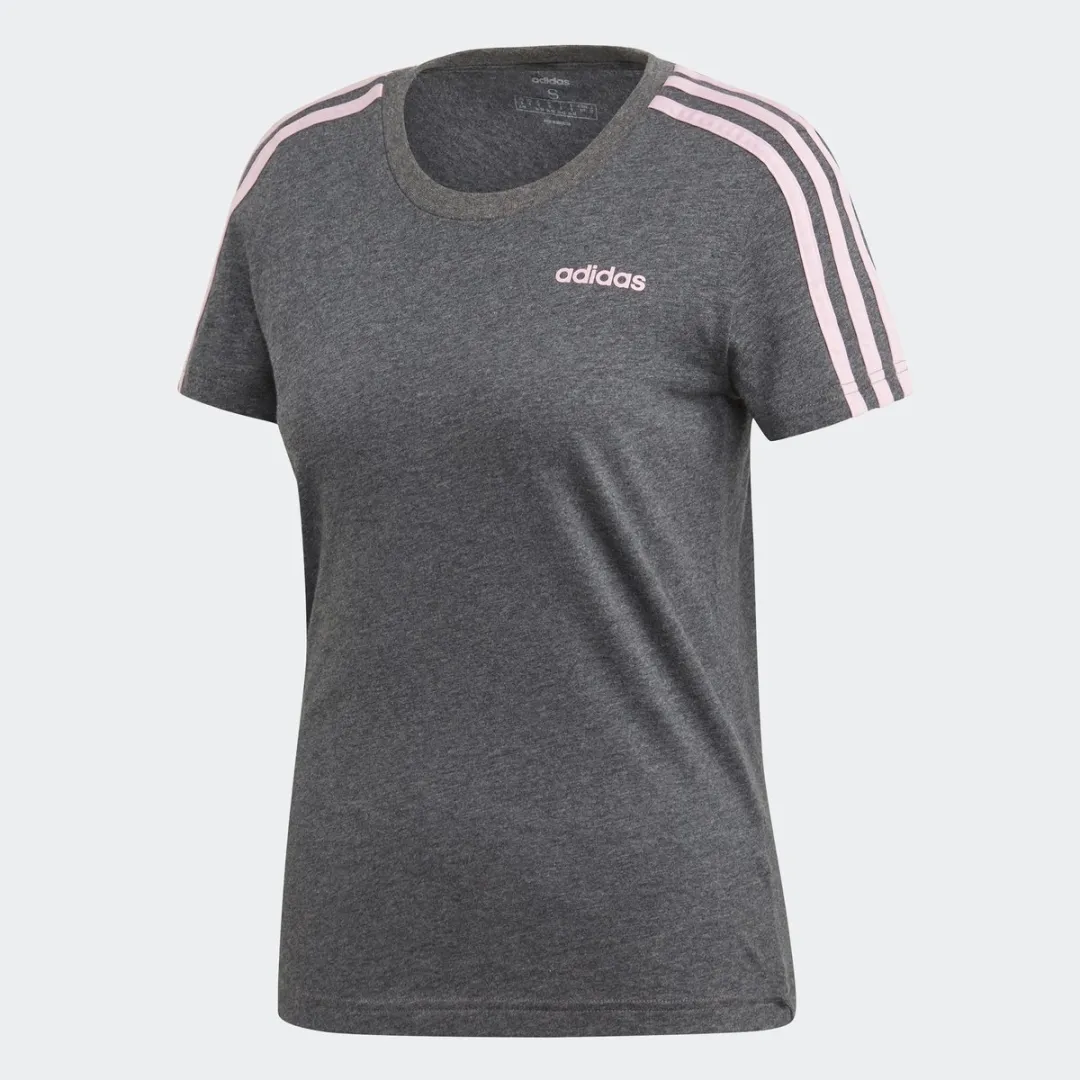 Adidas Sportswear Essentials 3-Stripes T-Shirt DU0632 - XS - Grijs