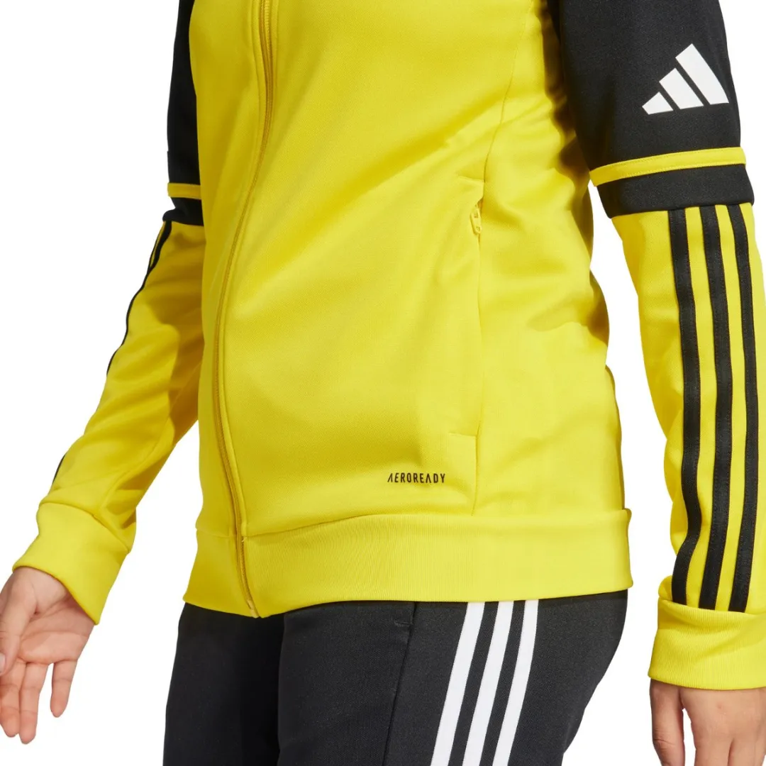 adidas Squadra 25 Hoodie Kinderen 164cm - Geel/Zwart