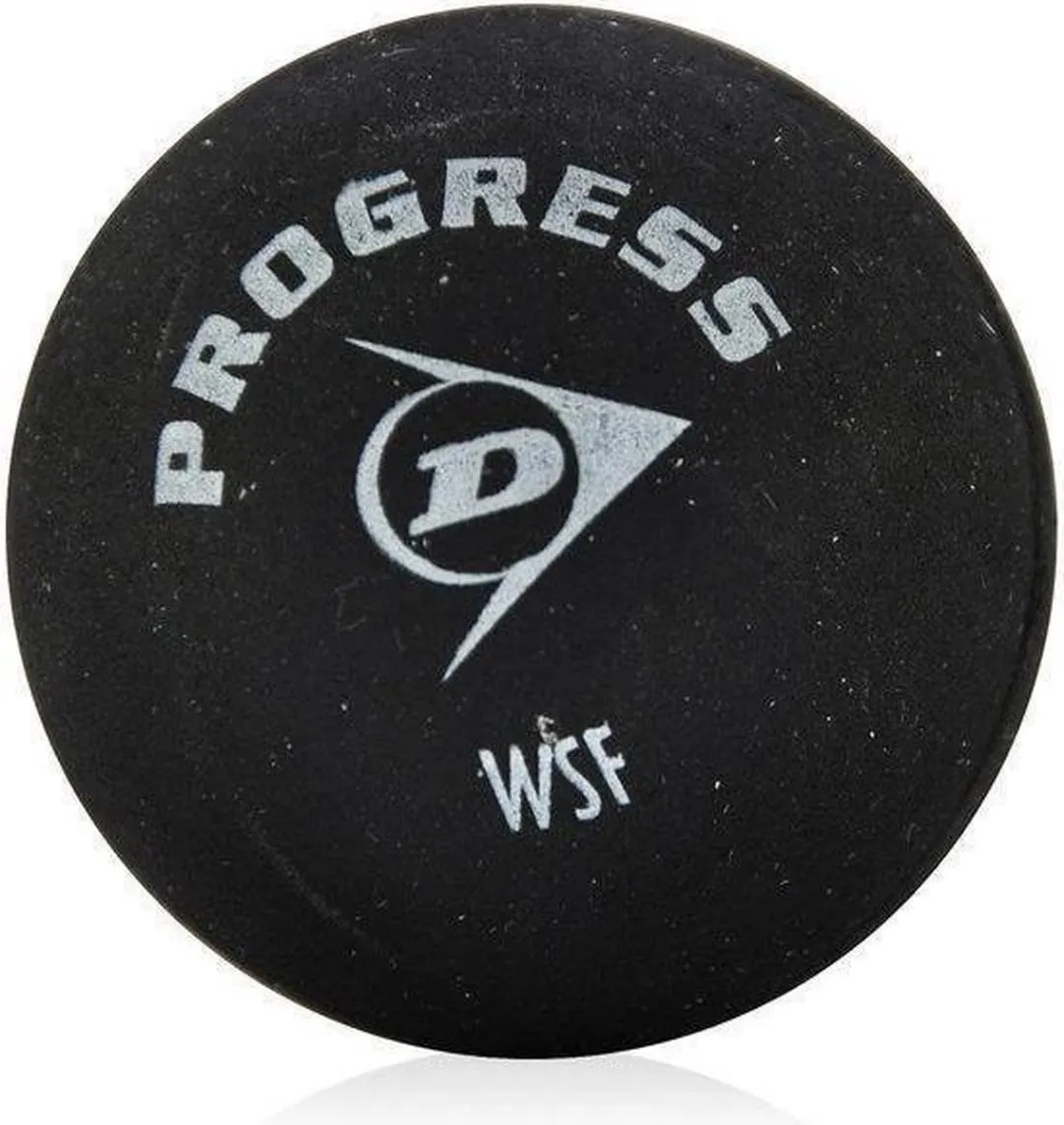 Dunlop Progress Squashbal - Rode Stip