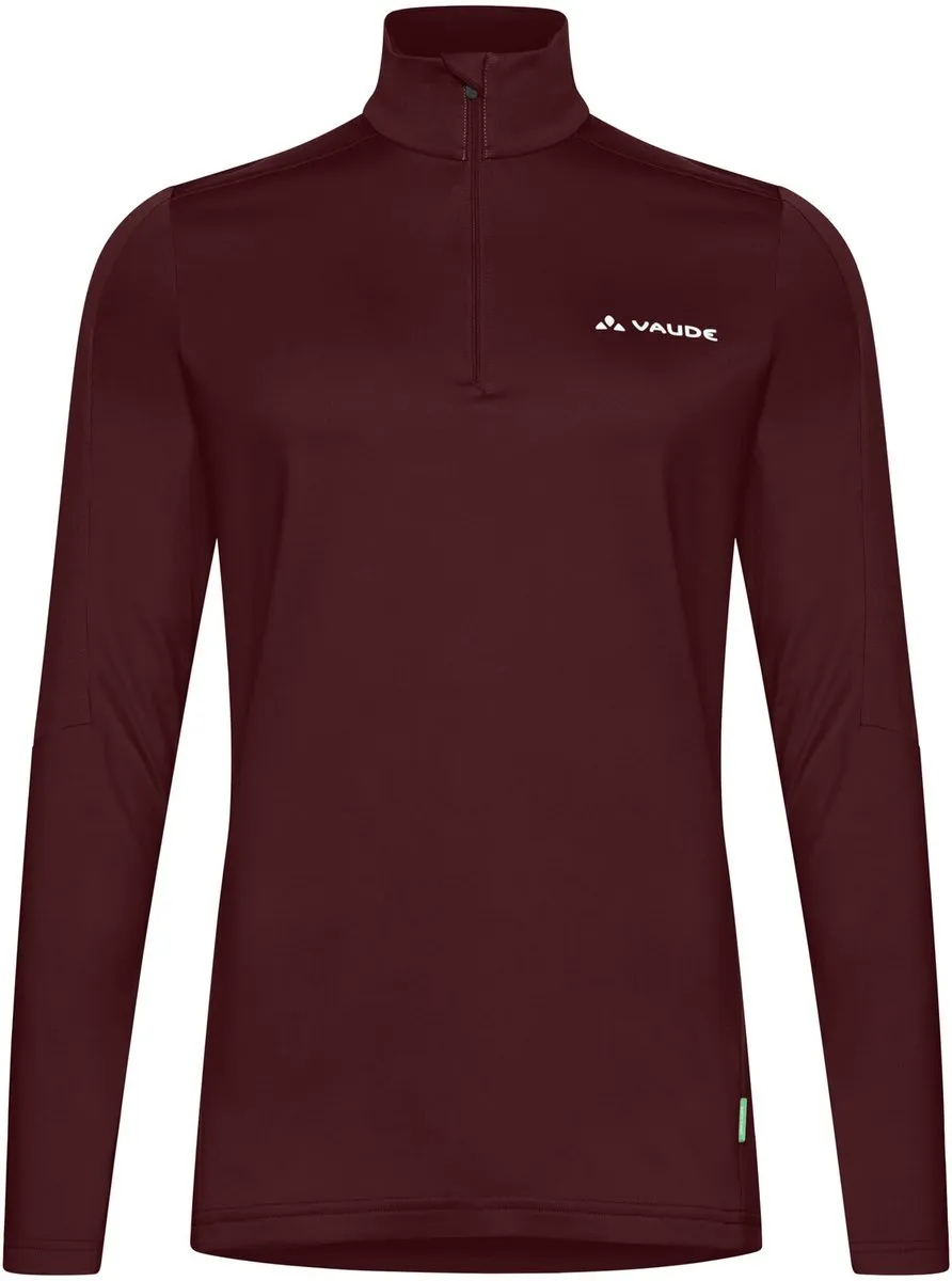 Vaude Livigno Halfzip II Dames Trui - Ecru