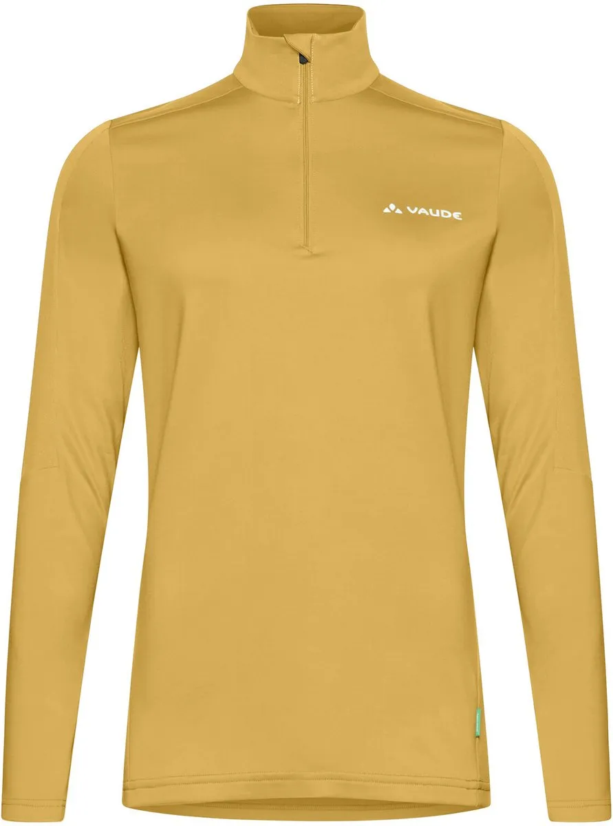 Vaude Livigno Halfzip II Dames Trui - Ecru