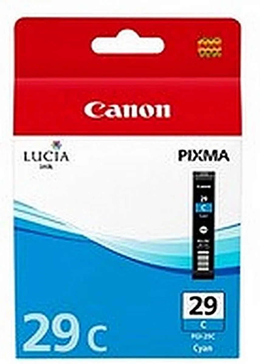 Canon PGI-29C Inktcartridge Cyaan 36ml