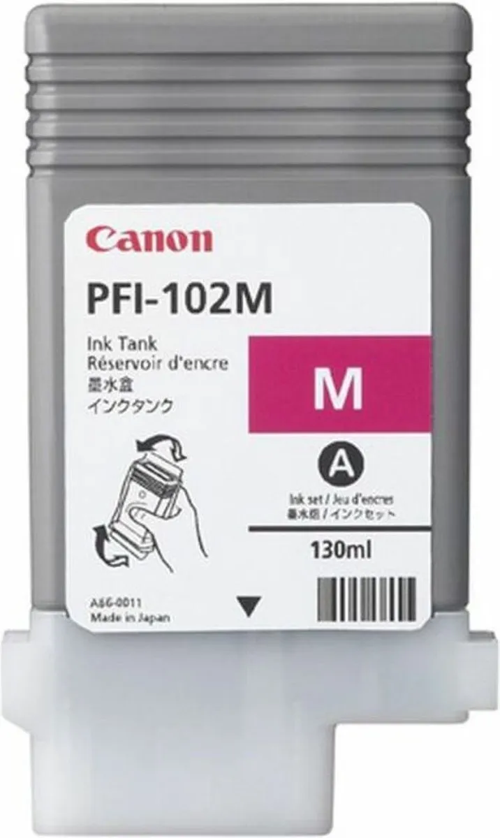 Canon PFI-102M Inktcartridge Magenta