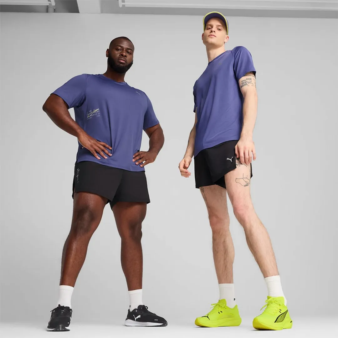 PUMA 3” Split Korte Broek - S - Zwart