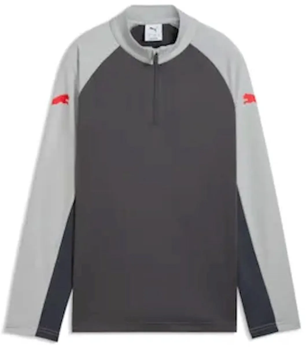 PUMA Individualliga 1/4 Zip Top Jr Sweater