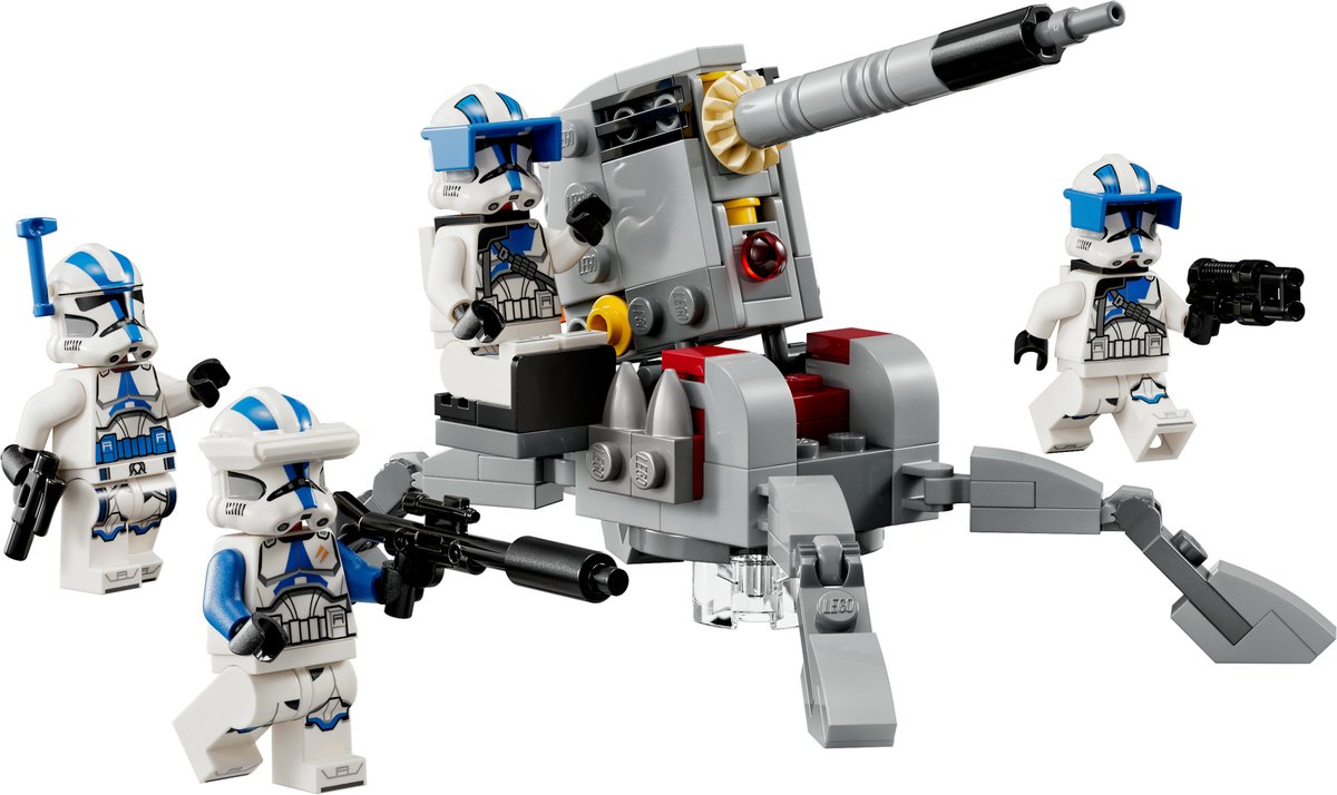 LEGO Star Wars 501st Clone Troopers Battle Pack Bouwbaar Speelgoed met Minifiguren - 75345