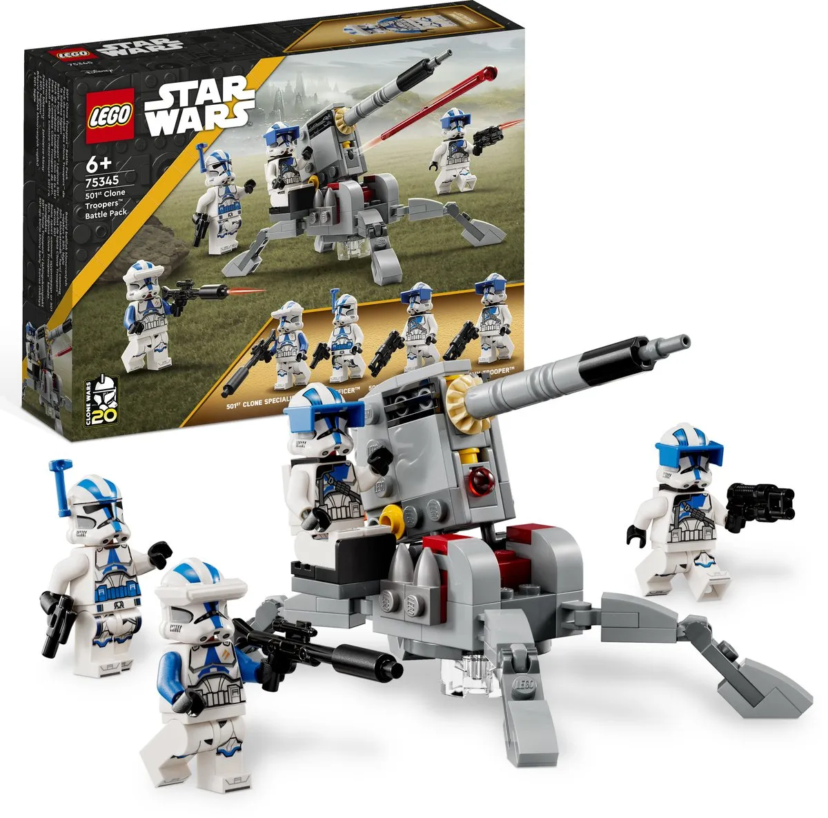 LEGO Star Wars 501st Clone Troopers Battle Pack 75345 - 119 Stukken - afbeelding 6 van 6