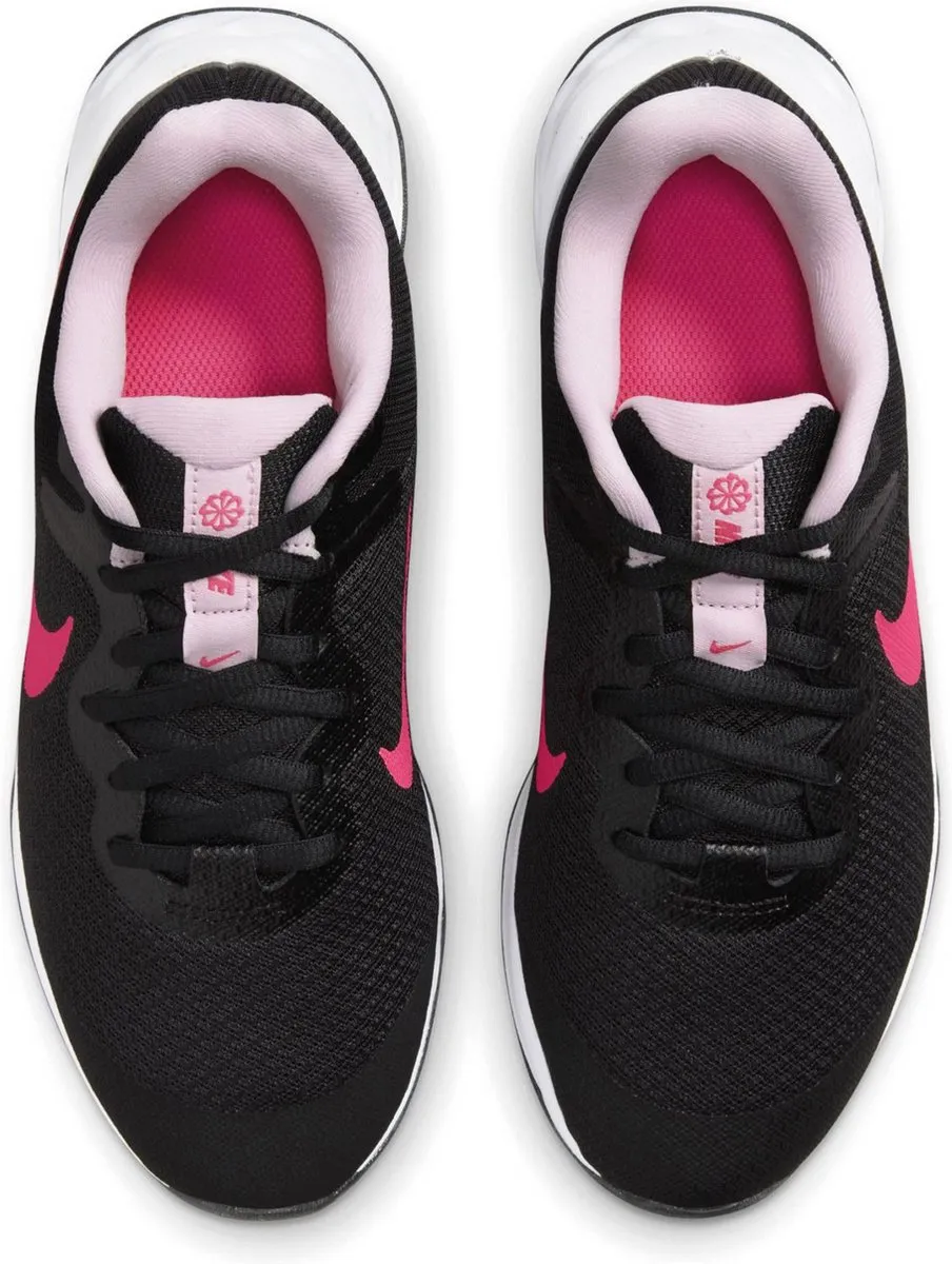 Nike Revolution 6 Next Nature Sportschoenen - Maat 38.5 - Zwart/Rozig