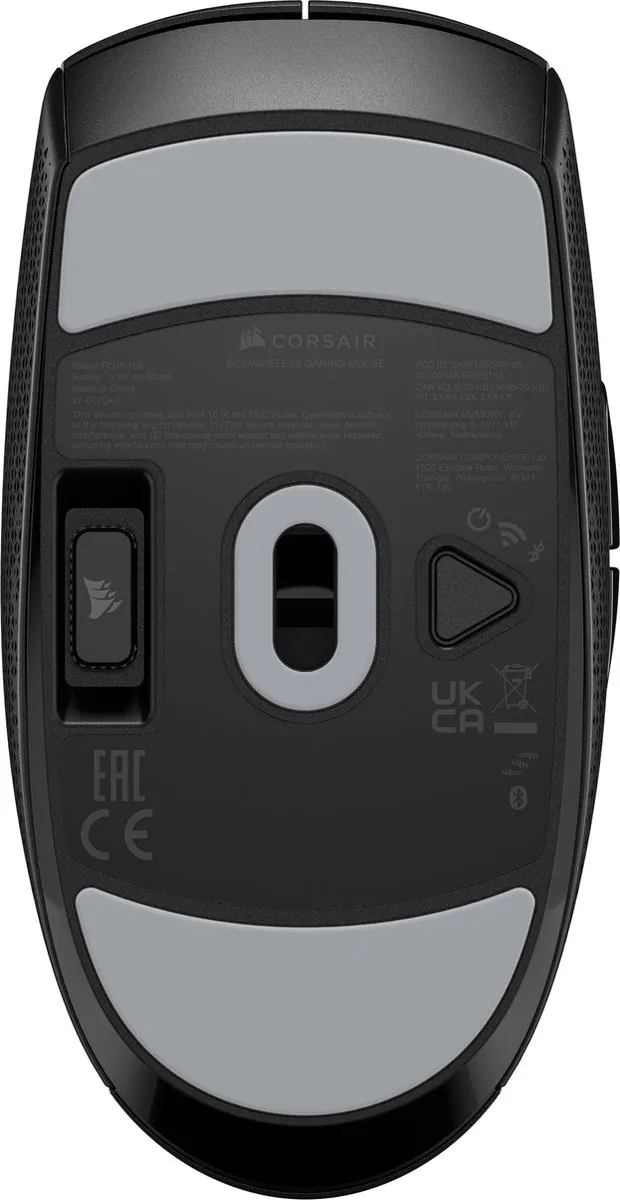 Corsair M55 CH-931F000-WW Draadloze Gaming Muis - 24.000 DPI - Zwart