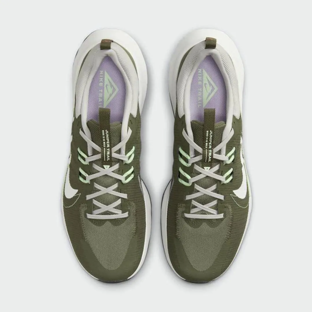 Nike Juniper Trail 2 Sportschoenen - Maat 40.5 - Groen/Gebroken Wit - afbeelding 4 van 6