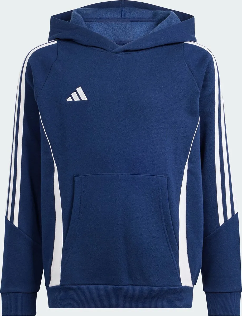 adidas Tiro 24 Sweat Hoodie Kids - 128 - Blauw