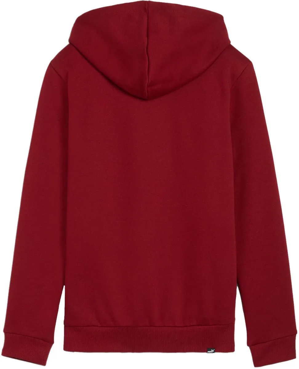 PUMA Ess+ Logo LAB Hoodie - Bordeauxrood - Maat M